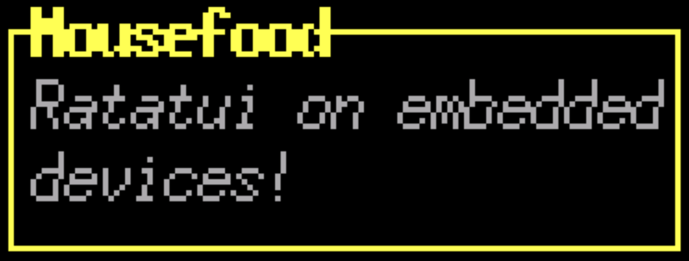 bold and italic fonts on mousefood